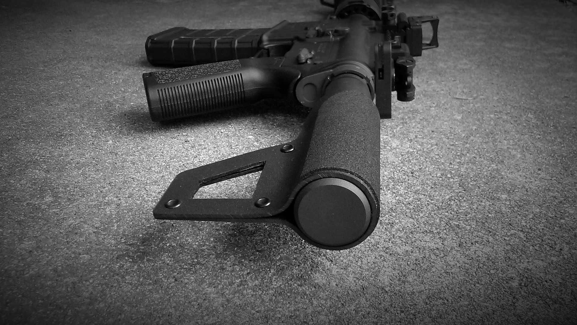 My homemade Cheek Rest